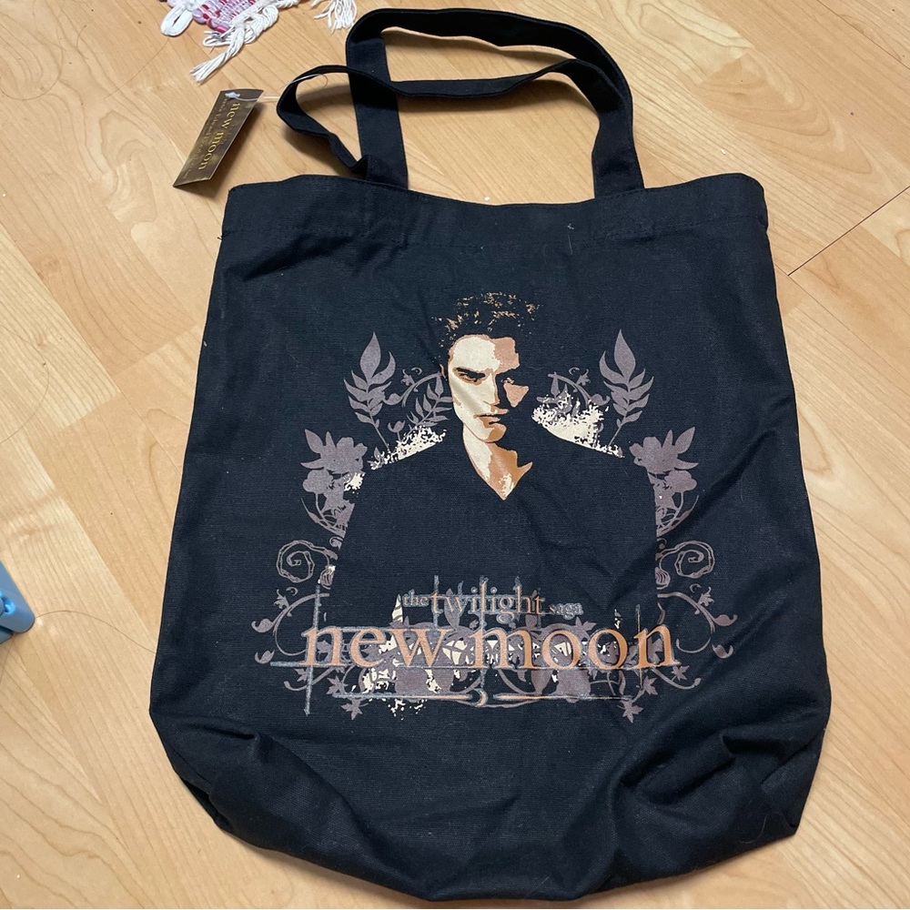 Twilight Saga Edward & Jacob Tote Bag - New Moon merch with original Tag…